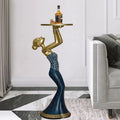 ArtZ® Woman Sculpture Tray Table