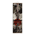 ArtZ® Heart Of A Warrior Samurai Paintings - Sword / 11.8 inch by 37.8 inch (30x96cm)