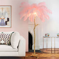 ArtZ® Ostrich Feather Lamp