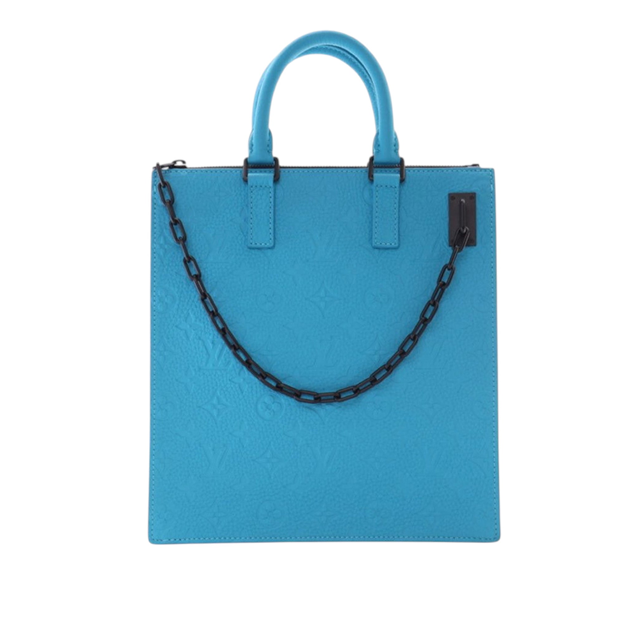 Monogram Taurillon Sac Plat
