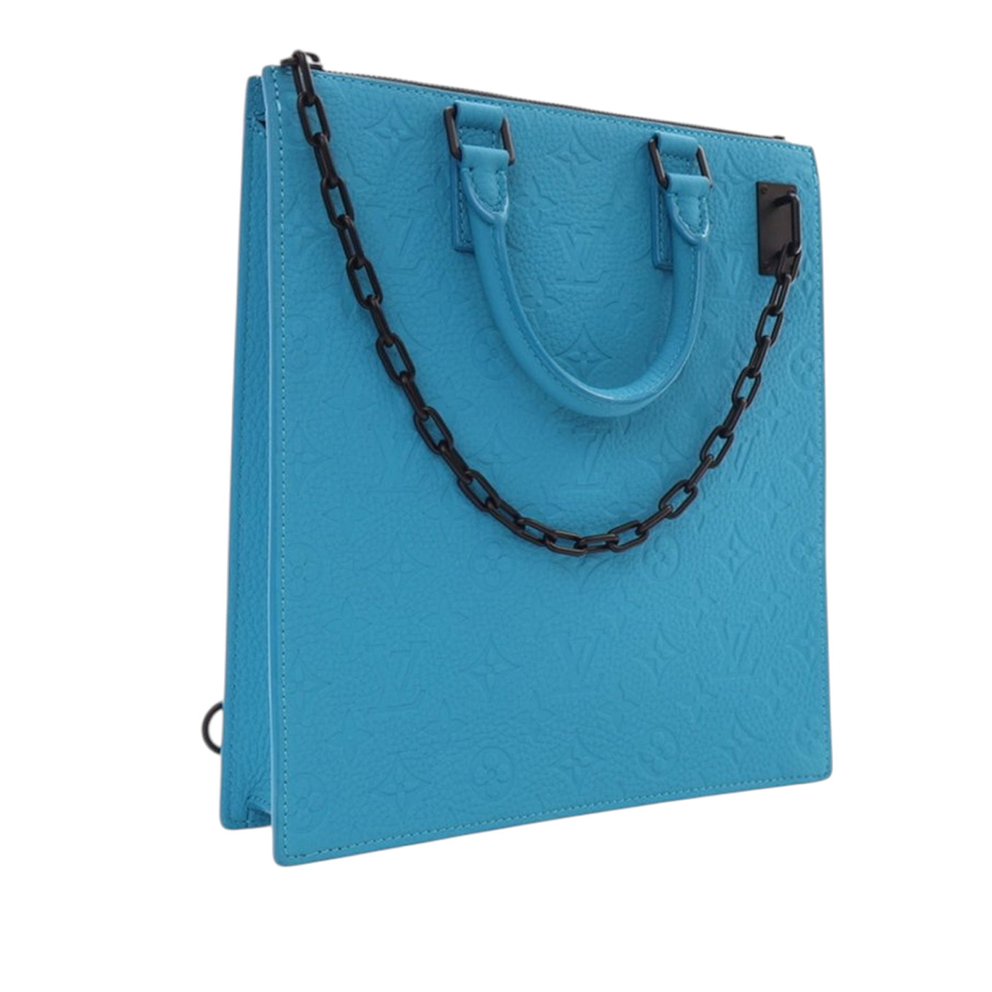 Monogram Taurillon Sac Plat
