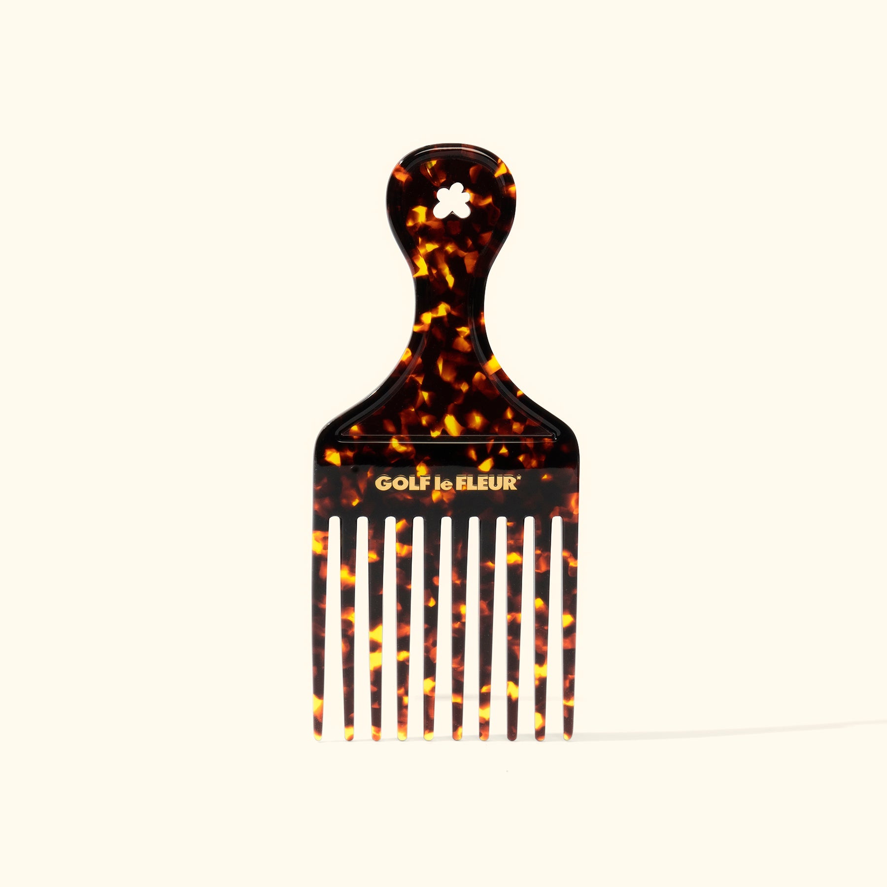 Hair Pick Tortoise