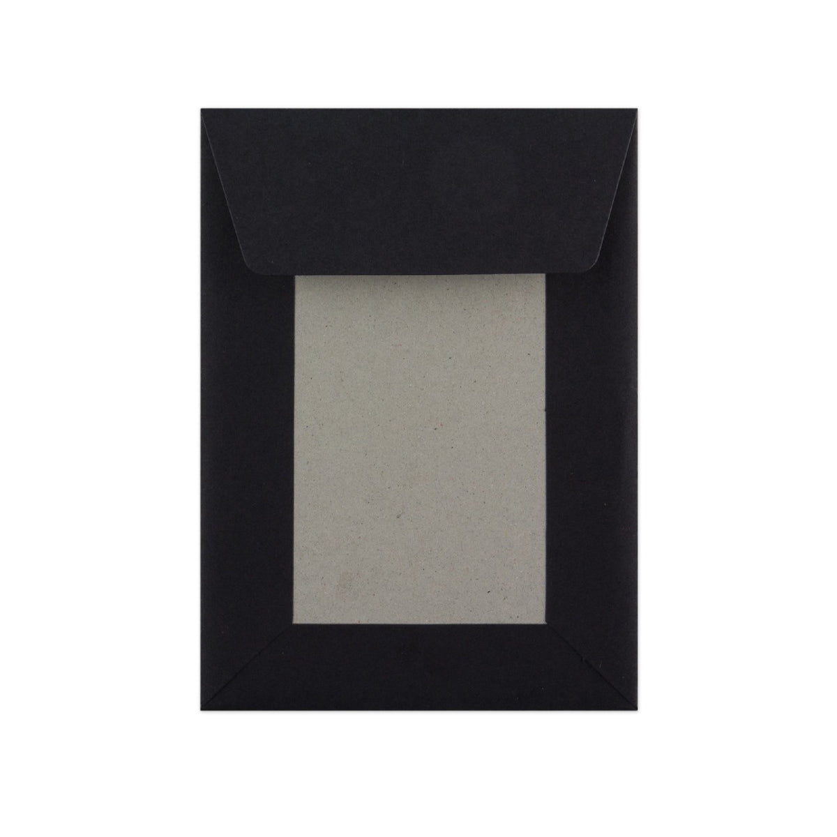 C6 Black Board Back Peel & Seal Envelope (162 x 114mm)