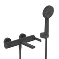 BATHME HB-GR4025B INFINITY B16 Grifo Monomando Baño Ducha Negro Mate