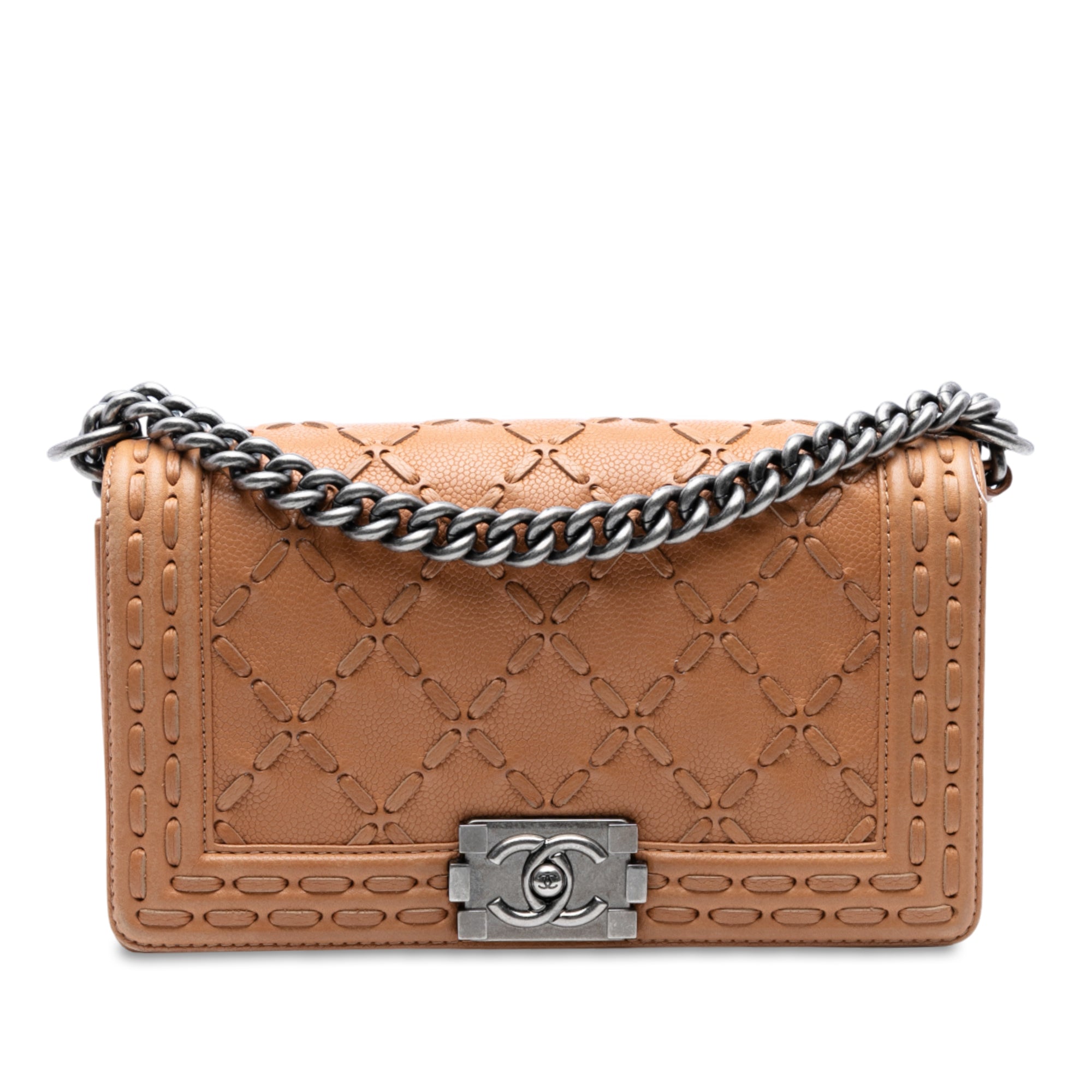 Medium Caviar Stitched Boy Flap