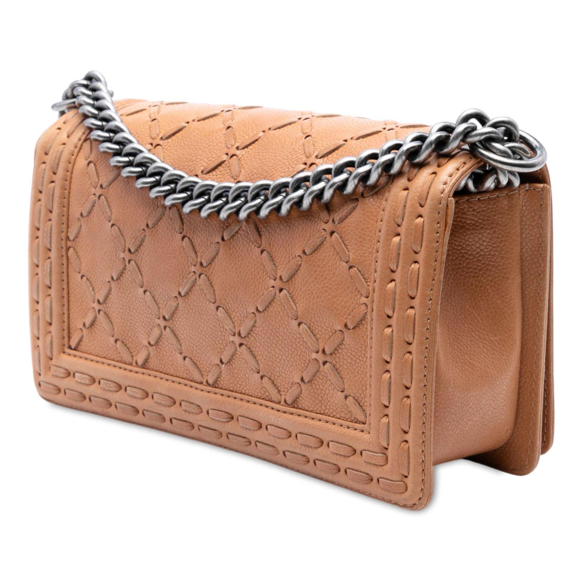 Medium Caviar Stitched Boy Flap