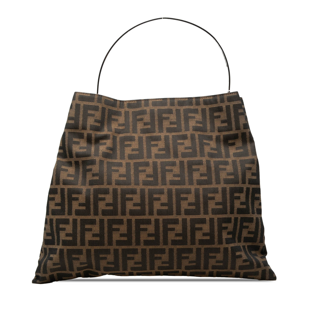 Zucca Canvas Metal Handle Tote