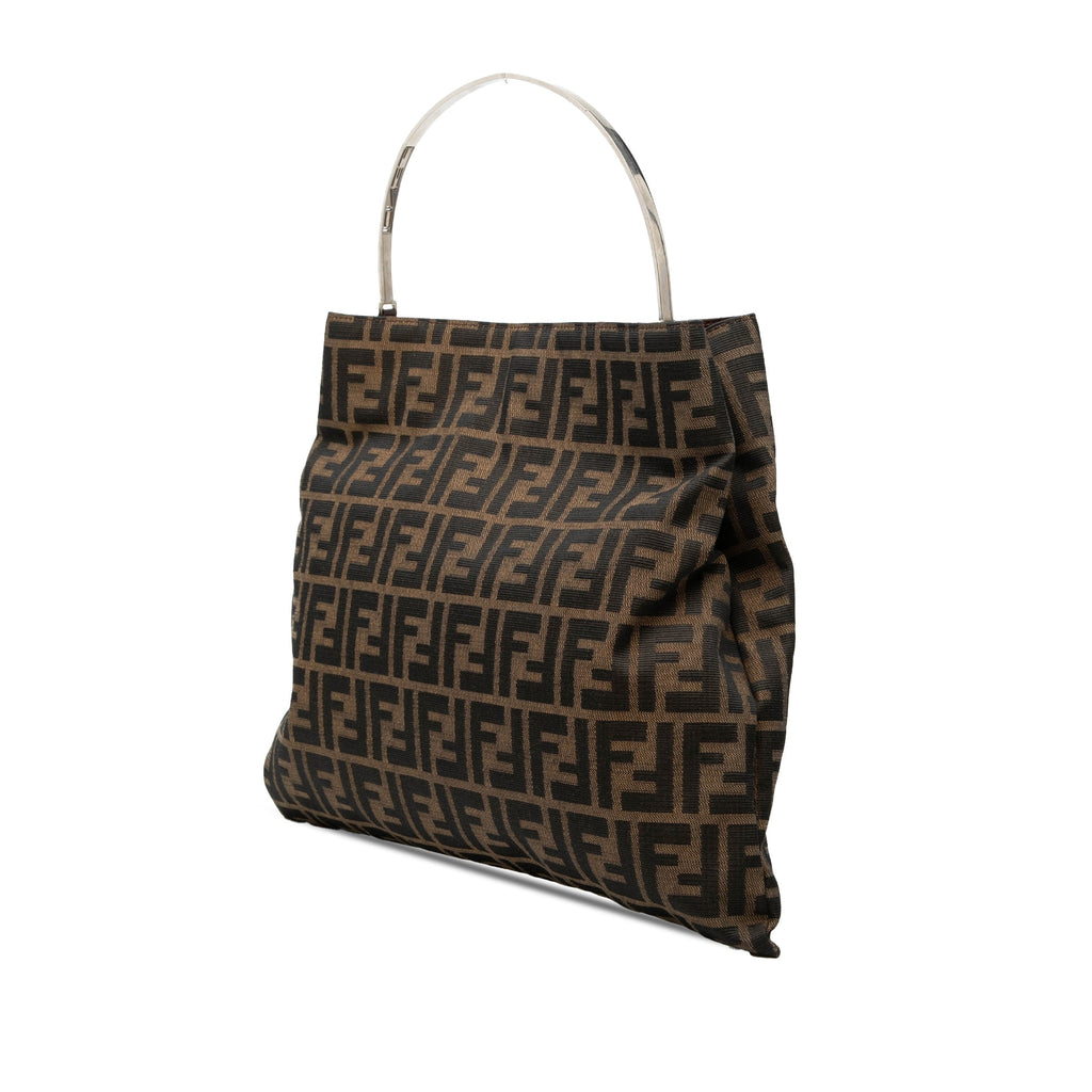 Zucca Canvas Metal Handle Tote