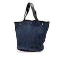 Denim Logo Satchel