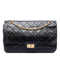 Quilted Aged Calfskin Reissue 2.55 Double Flap 227