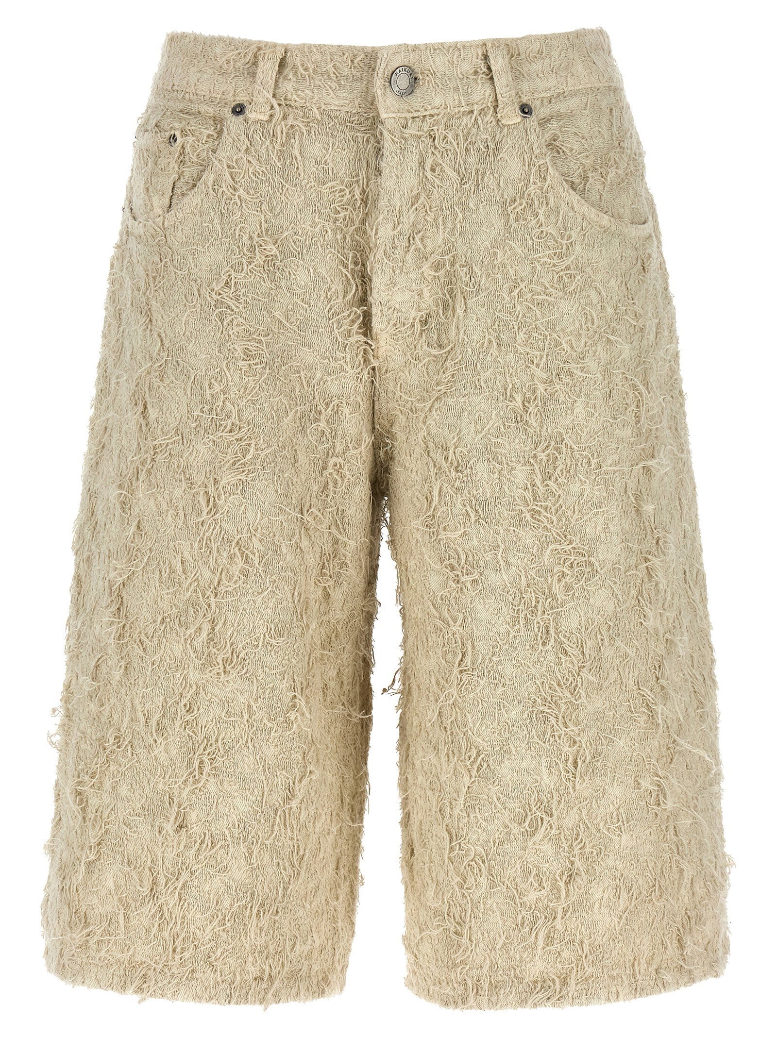 Haikure Becky Bermuda Shorts — Cream