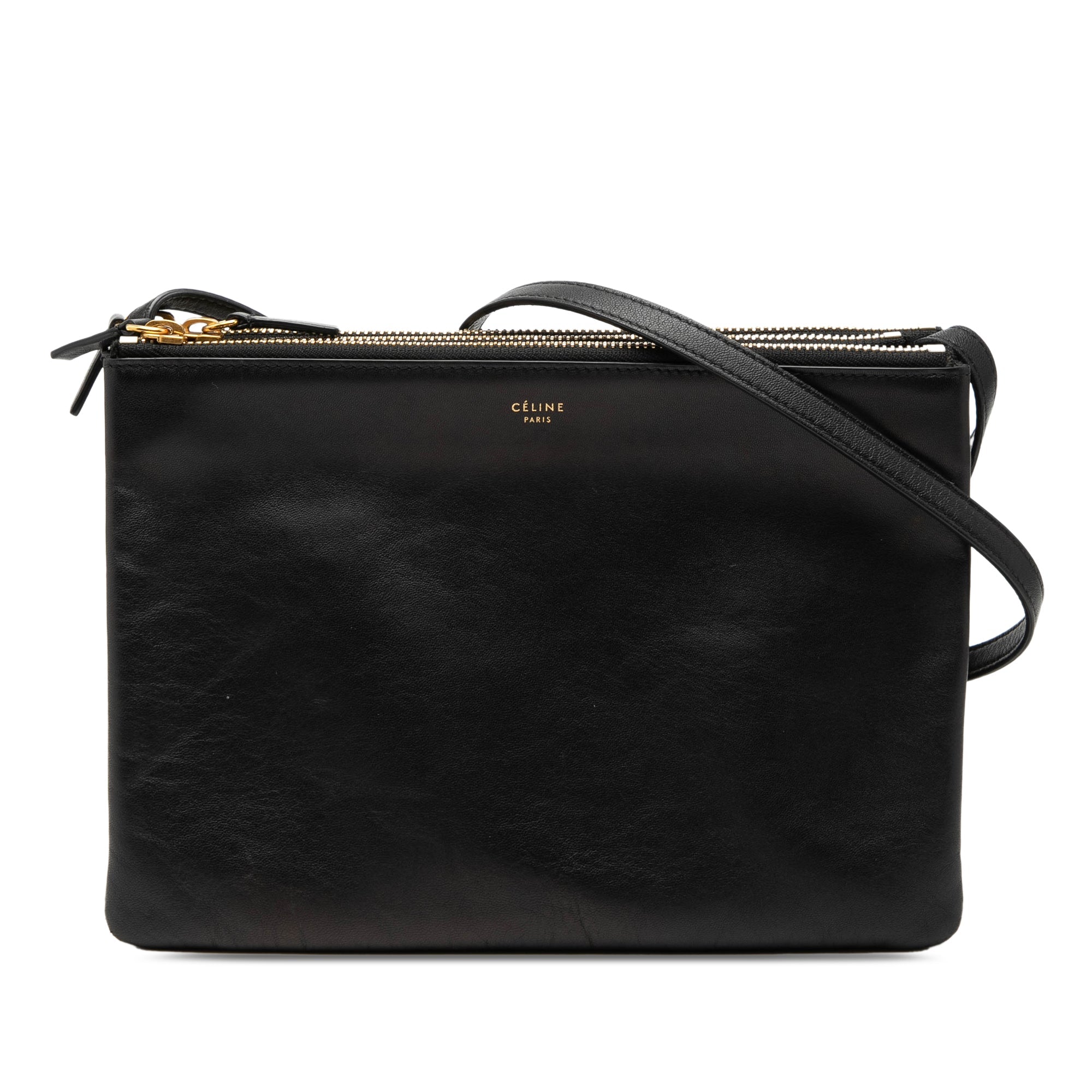 Large Lambskin Trio Crossbody