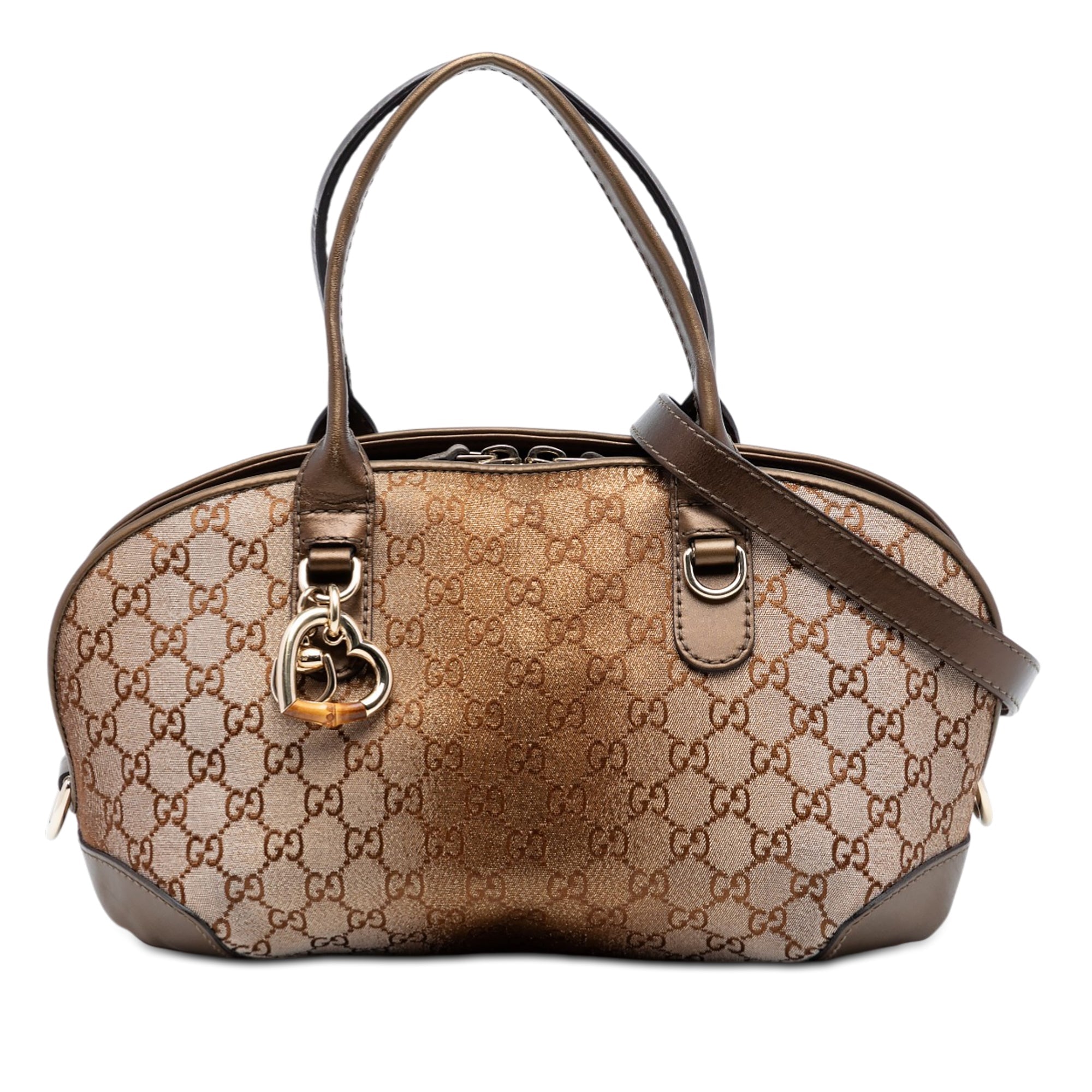 GG Lurex Heart Bit Satchel