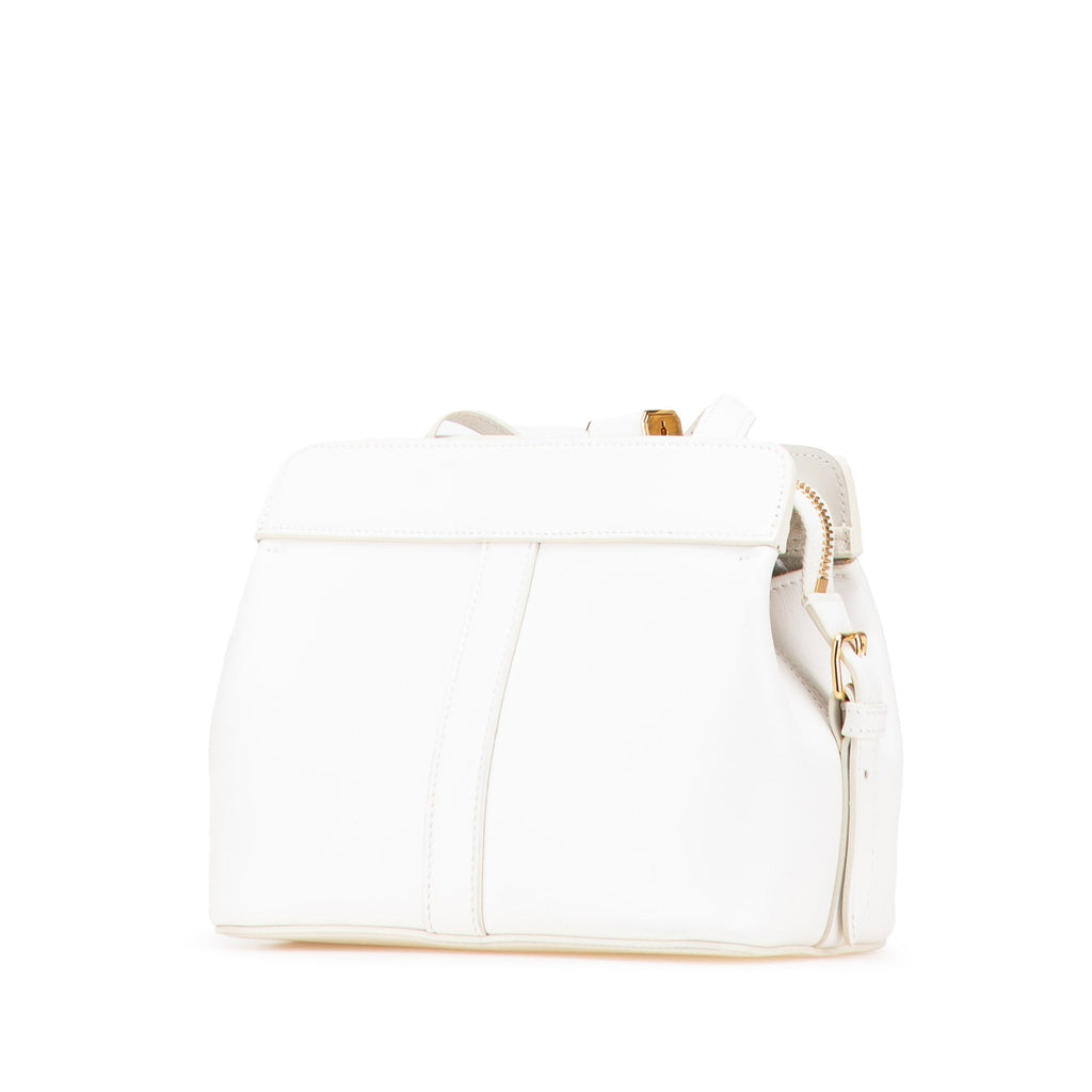 Teen Leather Cabas De France Crossbody