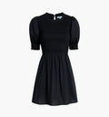 The Vivi Nap Dress / Black Cotton  By Hill House Home