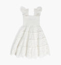 The Collector's Edition Lace Tiny Ellie Nap Dress / White Fleur    By Hill House Home