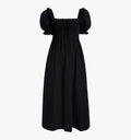 The Scarlett Nap Dress / Black Textured Clip Dot   By Hill House Home