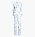 The Maternity Olivia Pajama Set Blue Botanica  By Hill House Home