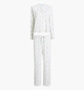 The Olivia Pant Pajama Set / Pastel Trellis   By Hill House Home