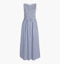 The Cosima Nap Dress / Navy Stripe   By Hill House Home