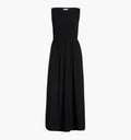 The Maternity Cosima Nap Dress Black Jersey   By Hill House Home