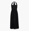 The Fleur Midi Dress / Black Jersey   By Hill House Home