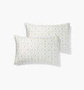 Pillowcase Set / The Pastel Trellis / King / 100% Cotton   By Hill House Home