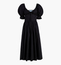 The Ophelia Dress / Black Cotton Voile   By Hill House Home