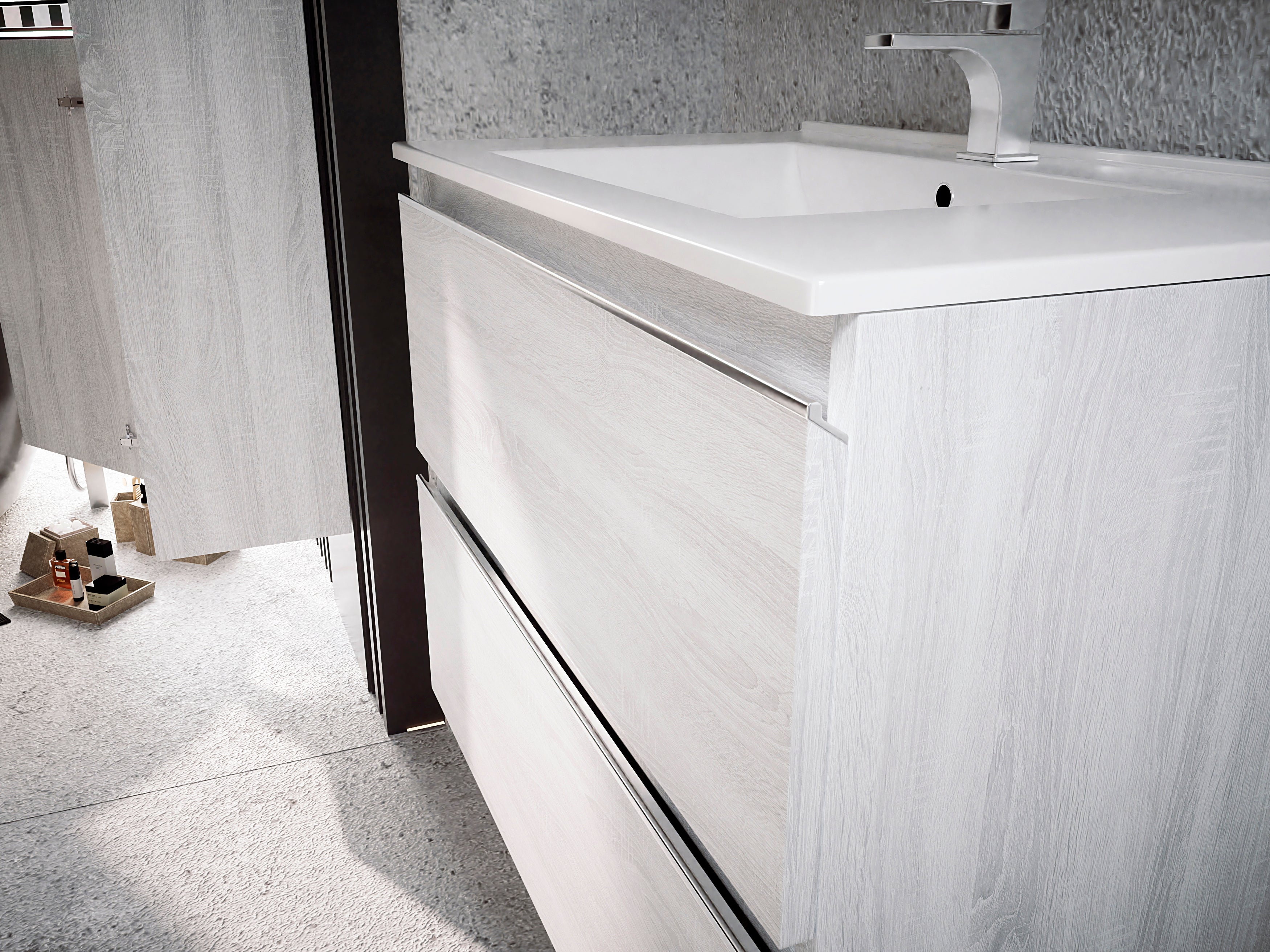 BATHME MADISON TOP Mueble de Baño con Lavabo 3 Cajones Hibernian