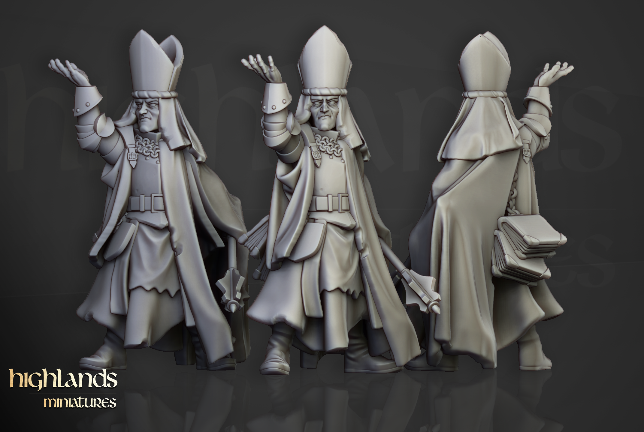 Inquisitorial Band, Highlands Miniatures