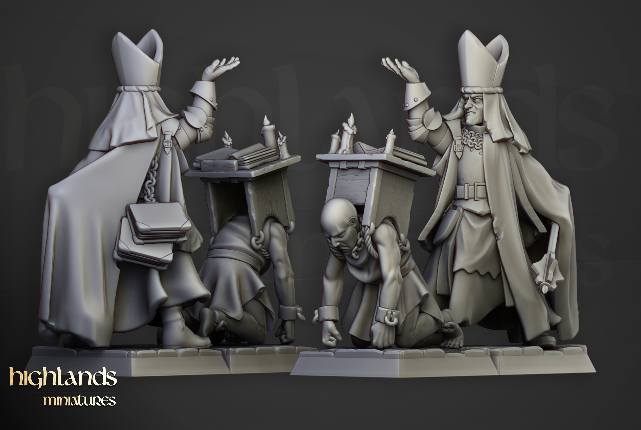 Inquisitorial Band, Highlands Miniatures