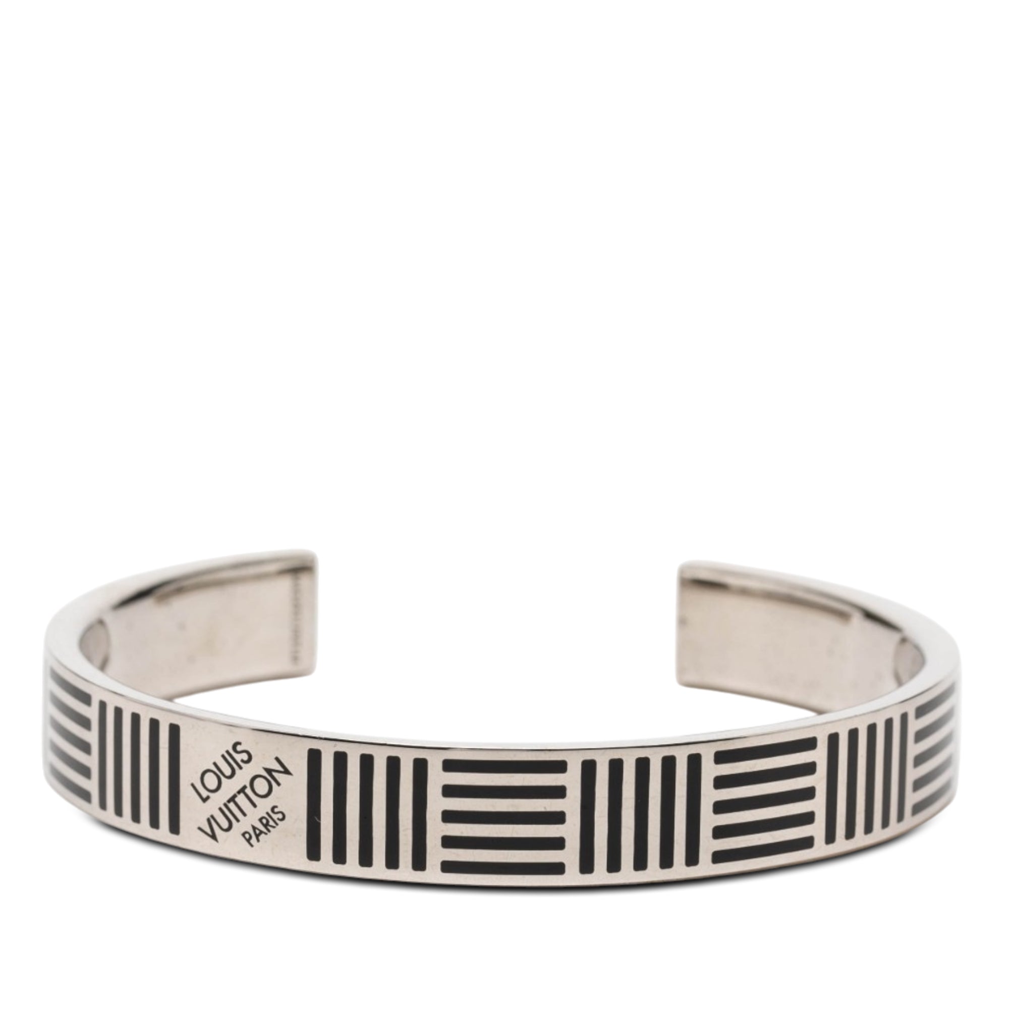 Brass Damier Colors Cuff Bracelet