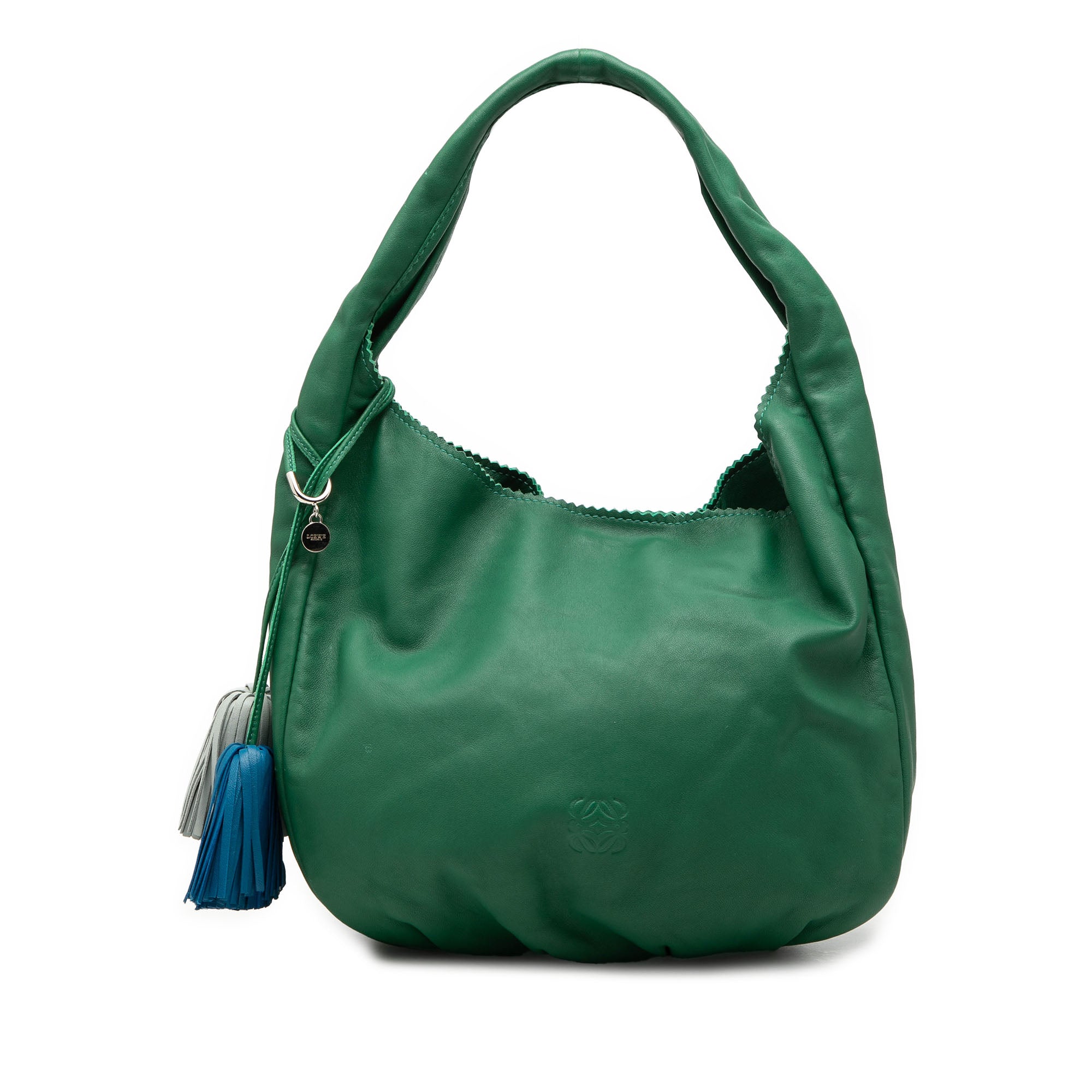 Nappa Anagram Tassel Hobo