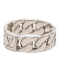 Brass Mosaic Chain Ring