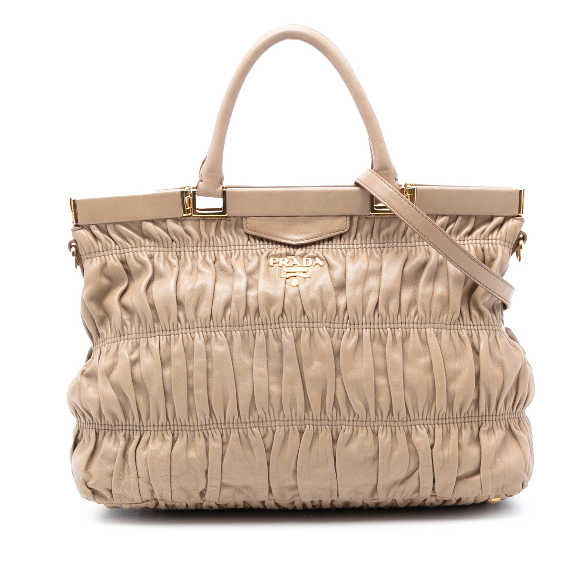 Nappa Gaufre Satchel