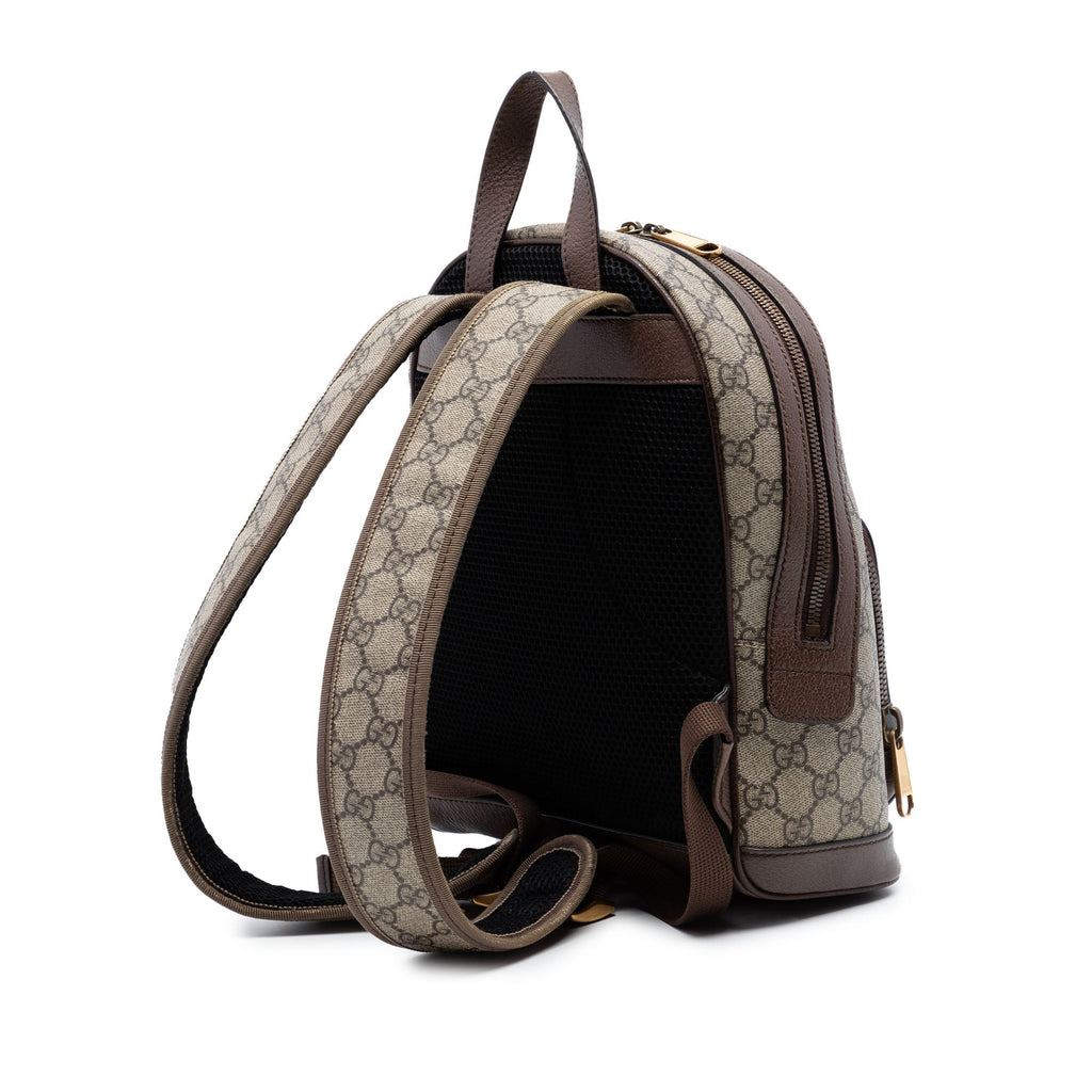 Small GG Supreme Web Ophidia Backpack