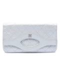 Iridescent Aged Calfskin 31 Clutch