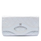 Iridescent Aged Calfskin 31 Clutch