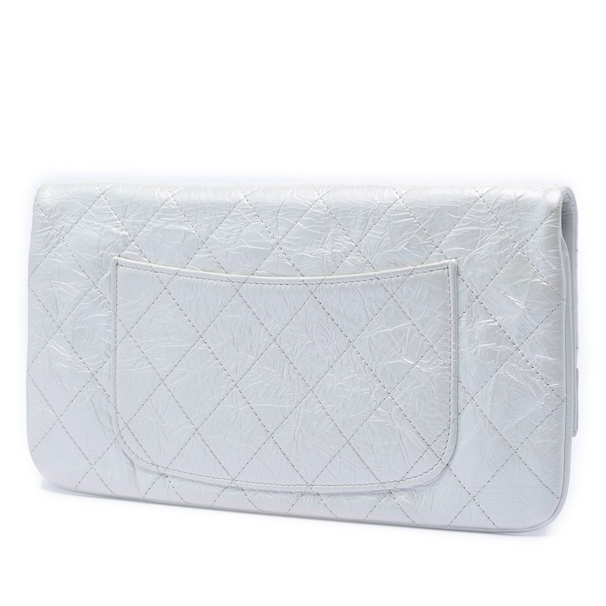 Iridescent Aged Calfskin 31 Clutch