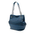 Perforated Calfskin Up In The Air North South Tote