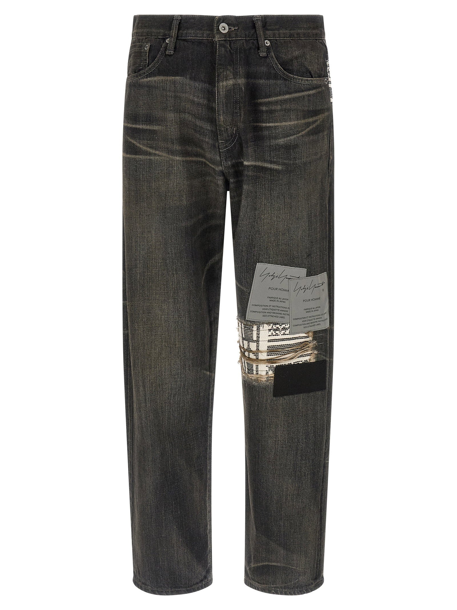 Yohji Yamamoto Jeans — Black