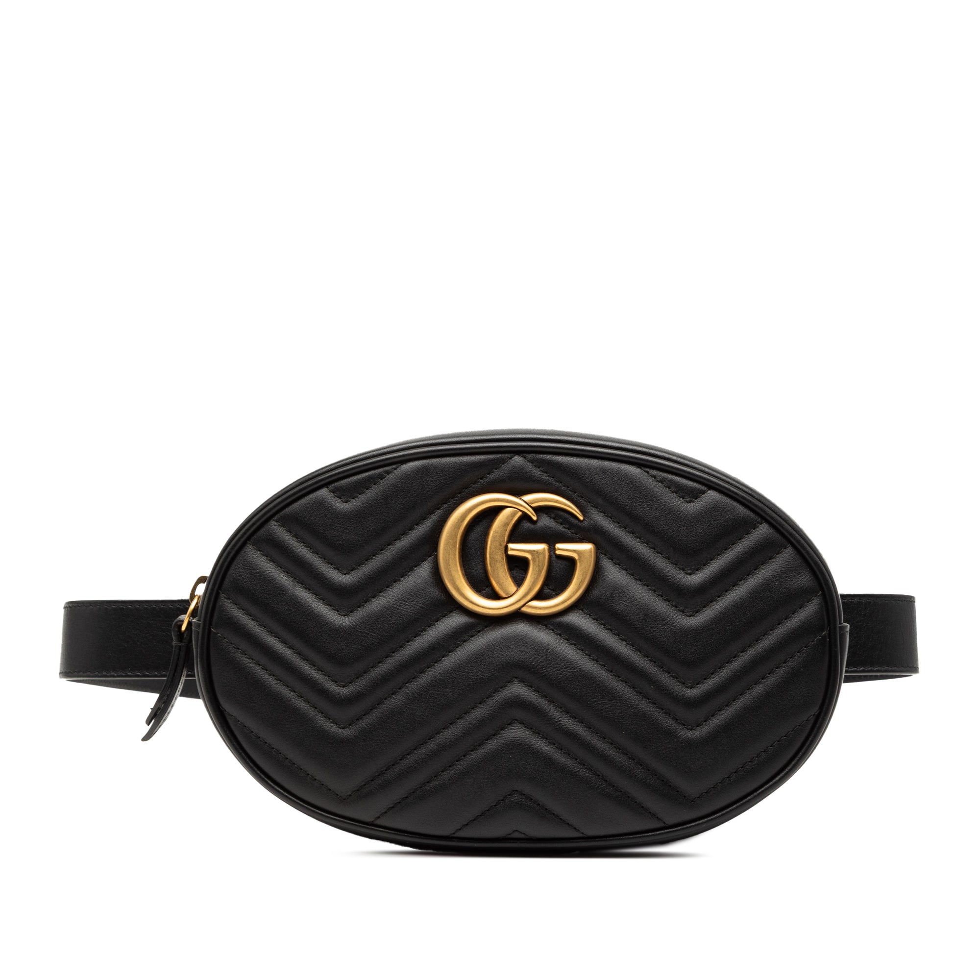 GG Marmont Matelasse Leather Belt Bag
