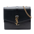 Medium Leather Monogram Sulpice Crossbody