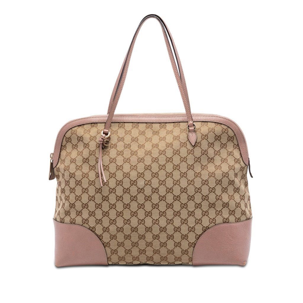 Large GG Canvas Bree Dome Tote