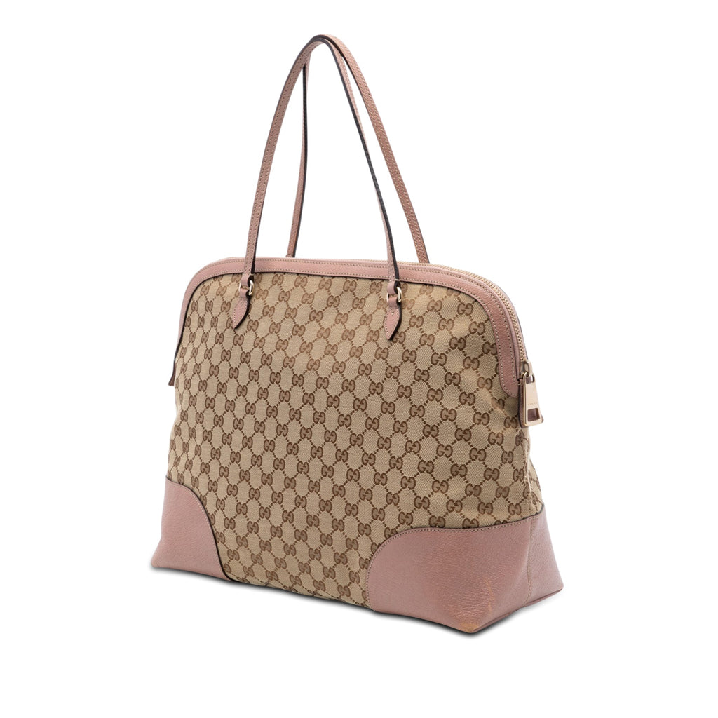 Large GG Canvas Bree Dome Tote