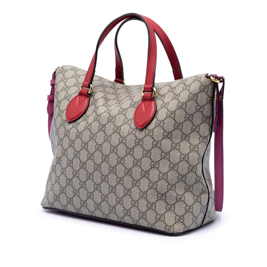 GG Supreme Linea A Foldover Tote