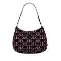 Jacquard Knit Cleo Shoulder Bag