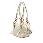 Mini Soft Calfskin Dangle Top Handle Bag