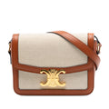 Teen Canvas and Calfskin Triomphe Crossbody
