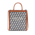 Small Triomphe Canvas Maillon Vertical Cabas Satchel